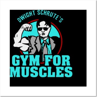 Dwight Schrute's Gym for Muscles Posters and Art